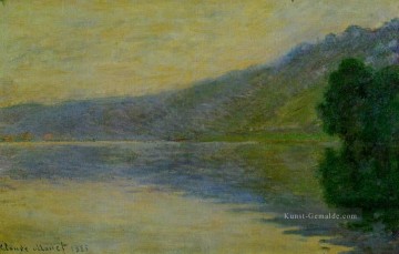  Seine Kunst - Die Seine bei PortVillez Blue Effect Claude Monet